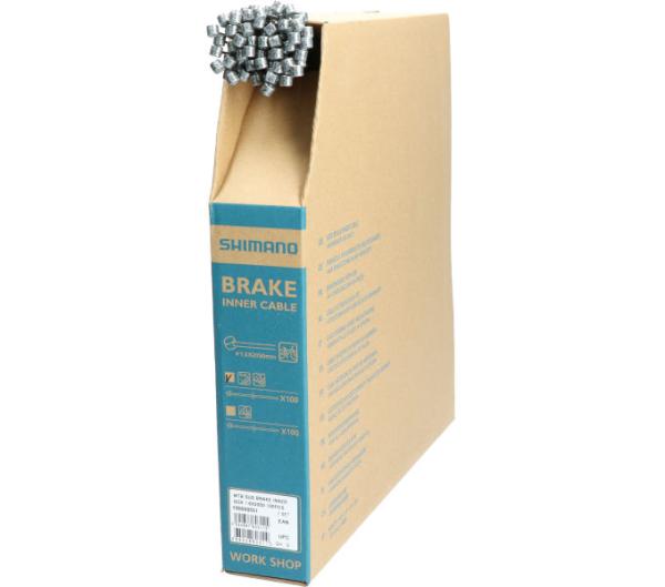 SHIMANO 100 Stück. Bremszug MTB Edelstahl