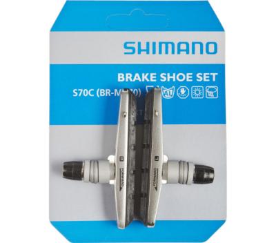 SHIMANO Bremsschuh S70C Cartridge BR-M770 1 Paar Für Alufelge Produktbild 1