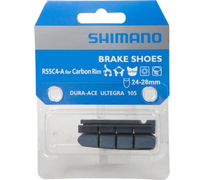 SHIMANO Bremsbelag R55C4 f&uuml;r Carbonfelge -1mm Produktbild 1