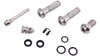 SRAM Bolzen-Kit  1 1/8 -1,5  tapered silber