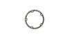 Campagnolo Kettenblatt  1 1/8 -1,5  tapered silber