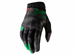 100% Ridefit Glove (FA18)  L Camo Black