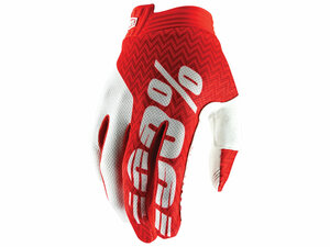 100% iTrack Glove (FA18)  L red/white