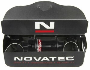 Novatec Nabe MTB Downhill Disc VR 32-Loch für 20 mm Steckachse schwarz poliert