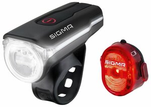 Sigma Sport AURA 60 + NUGGET II Lichtset USB