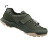 SHIMANO SHIMANO Fahrradschuhe EX500 Herren/Damen Touring SPD Größe 44 Grün
