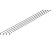 Exal SPEICHE 2MM,GLATT,SILB,284MM,100ST
