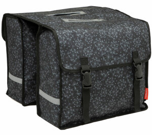 New Looxs TASCHE DOUBLE BAG TARA BLACK 30L . 39 x 33 x 18 cm (x2)