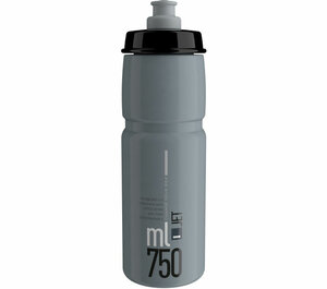 ELITE Trinkflasche Jet Grau-Schwarz 750 ml