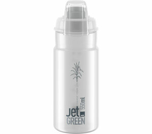ELITE Trinkflasche Jet Green Transparent 550 ml