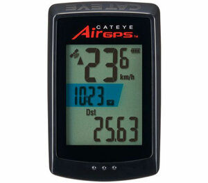 CATEYE Fahrradcomputer Air GPS - CC-GPS100 Schwarz