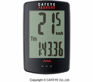 CATEYE Fahrradcomputer Padrone - CC-PA100W Schwarz
