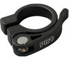 PRO Sattelstützenklemmschelle mit Schnellspanner 28,6 mm Schwarz