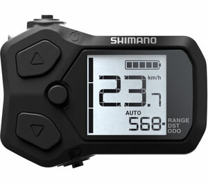 Informationsdisplay und Schaltereinheit integriert SHIMANO STEPS SC-EN500 Schwarz/Grau