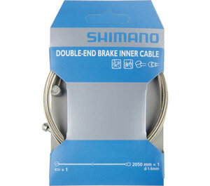 SHIMANO 10 Stk. Bremszug-Set MTB/Road Stahl